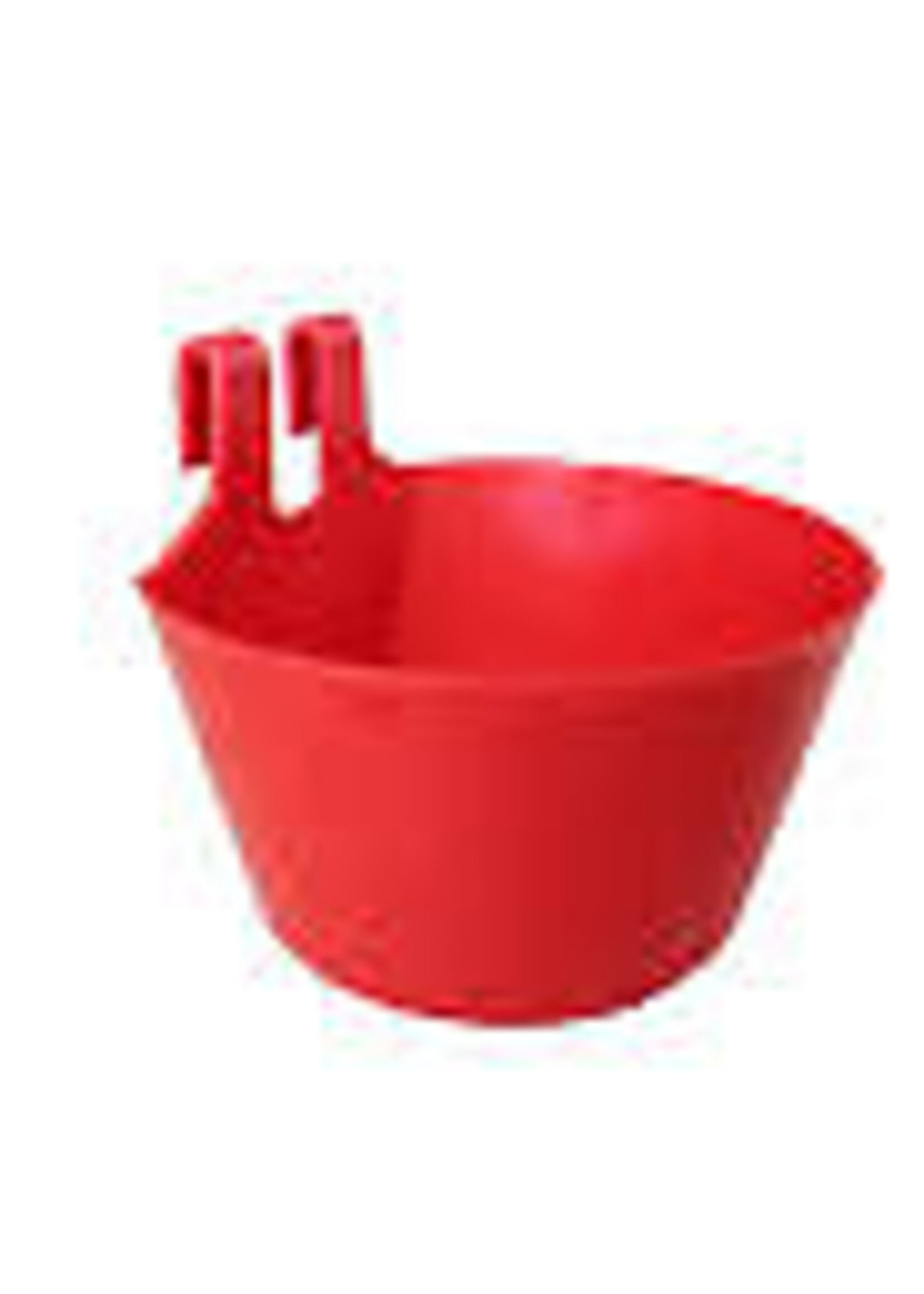 Gaun Mangeoire plastique avec crochets, rouge