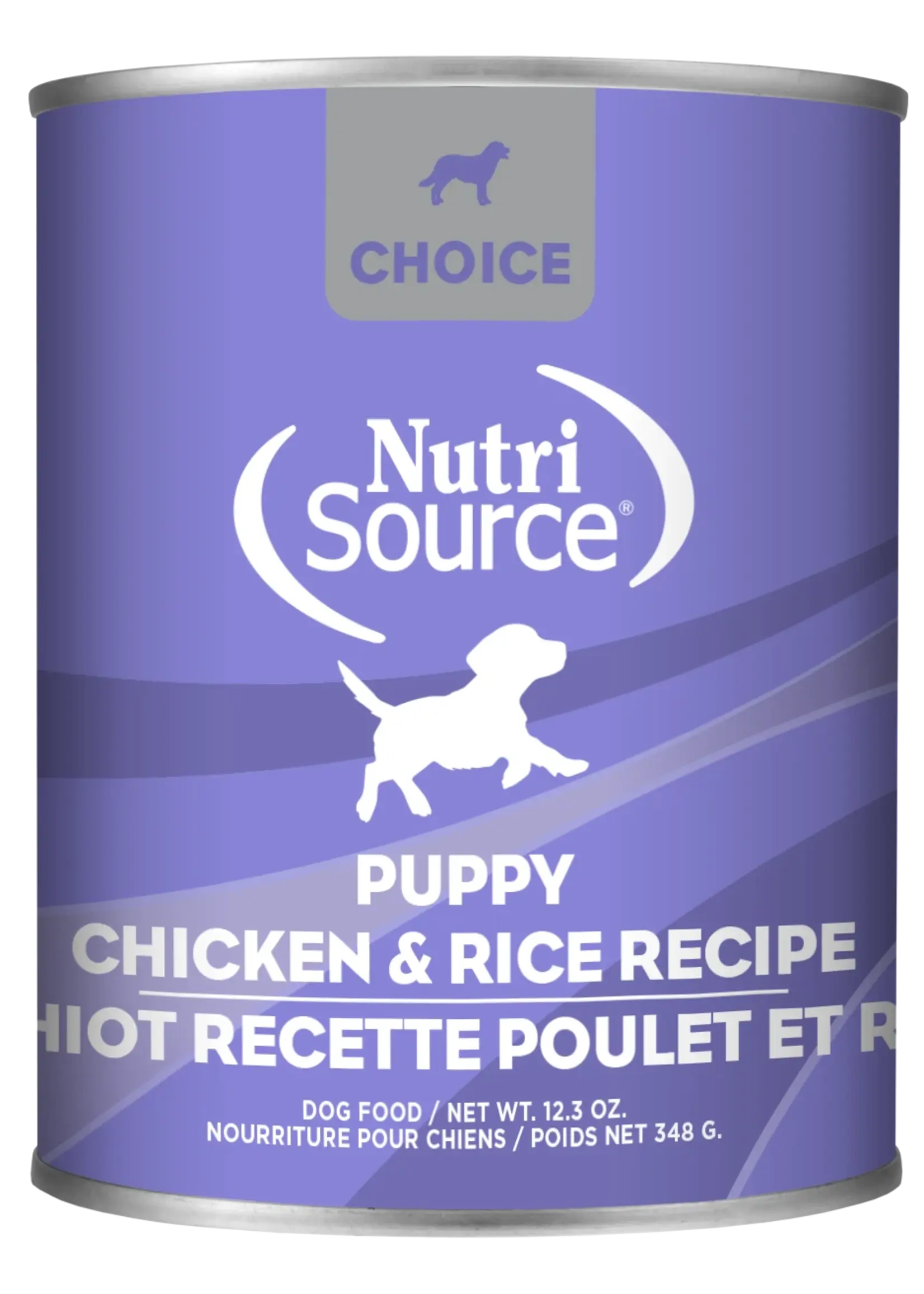 NutriSource Nutri Source Choice conserve chiot poulet et riz, 348 g