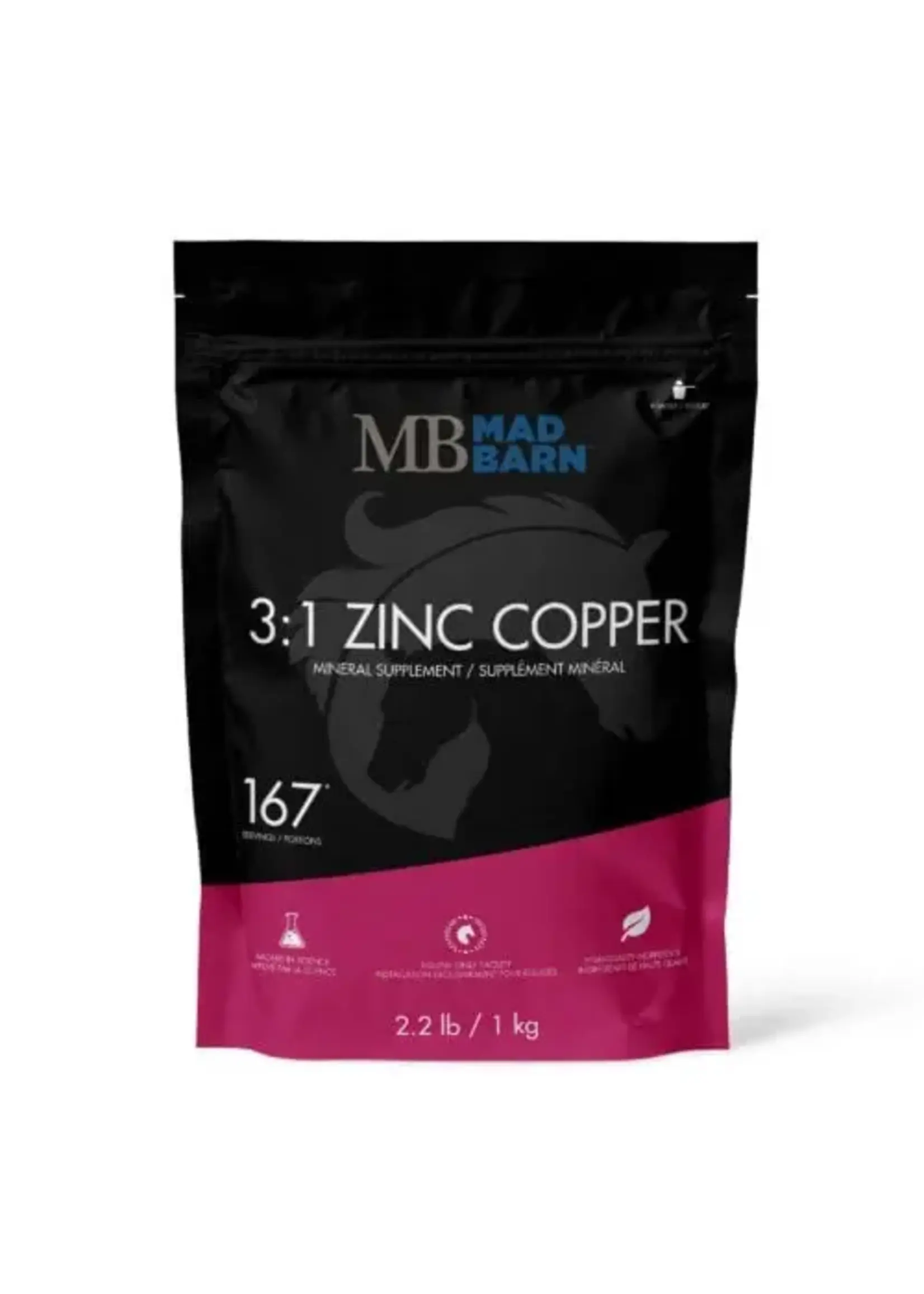 Mad Barn MB®️3/1 zinc to cuivre 1 kg