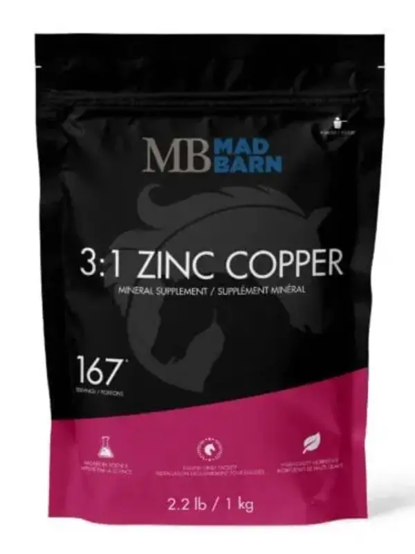 Mad Barn MB®️3/1 zinc to cuivre 1 kg