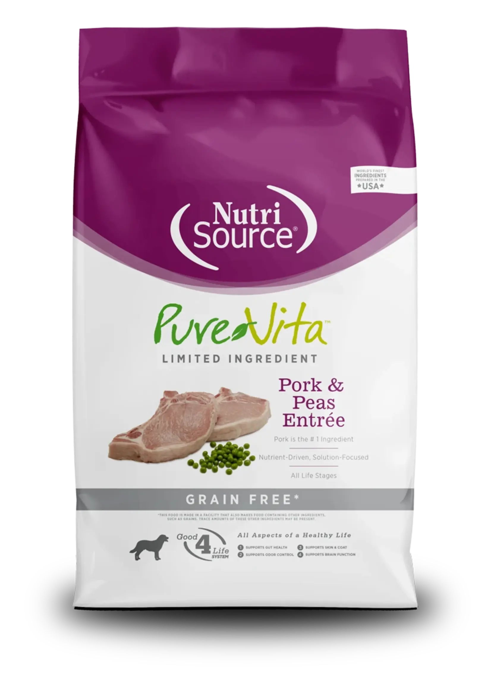 nutri source PV Sans grain Porc & Pois