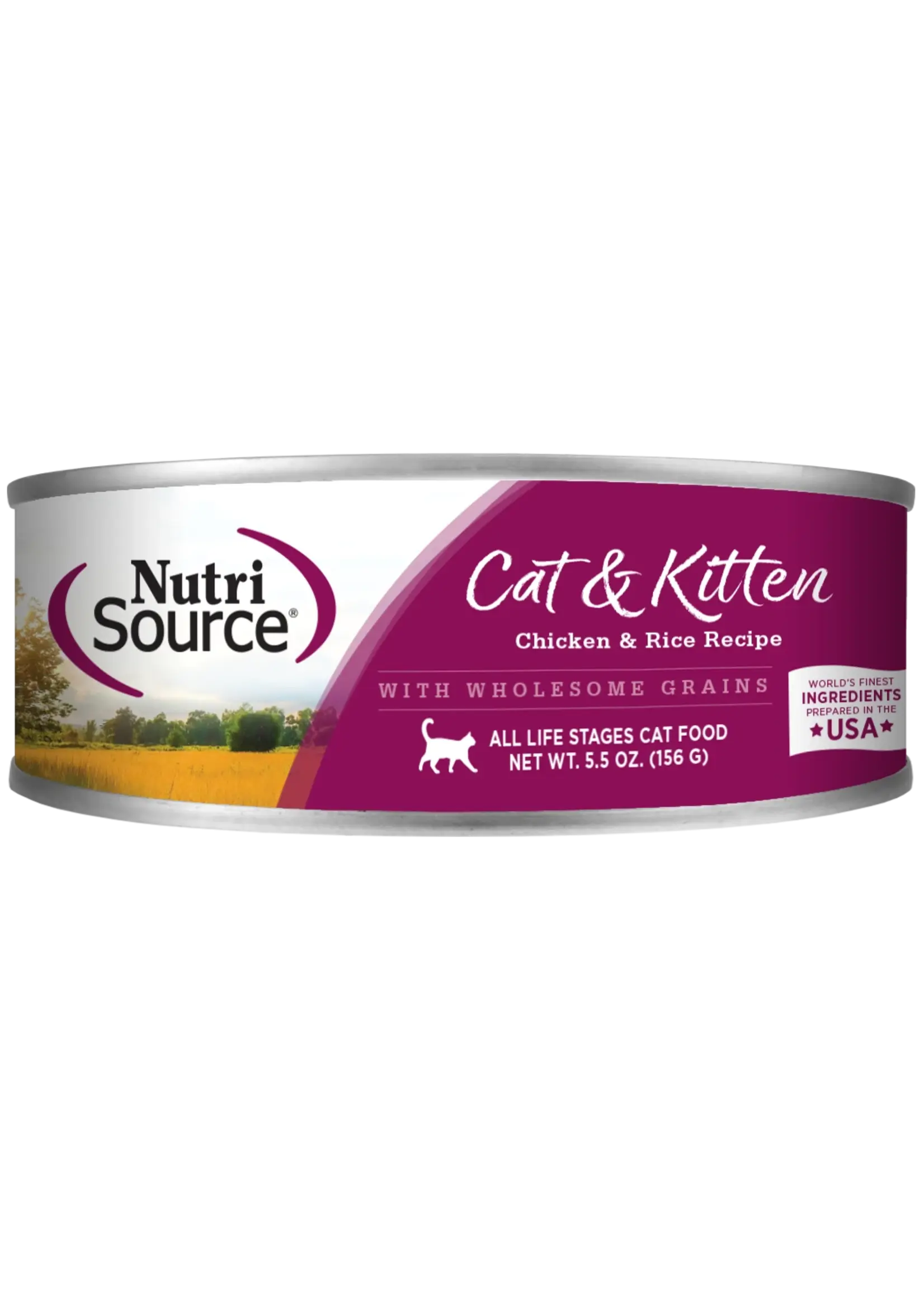NutriSource NS chat poulet & riz 142 g