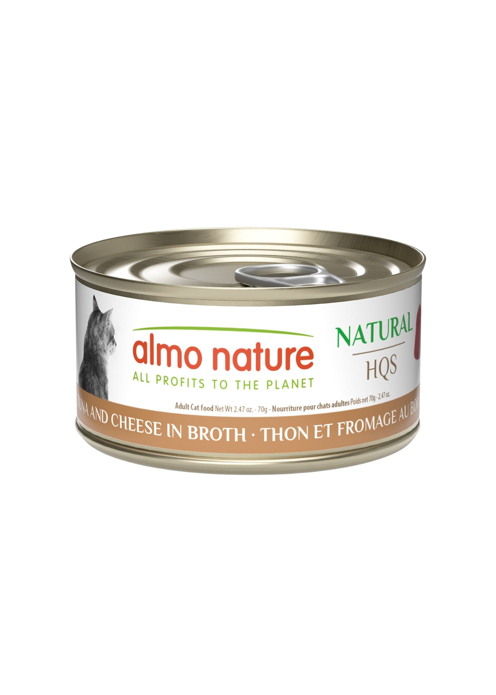 Almo Nature Almo Nature Hqs Natural Chat - Thon Et Fromage Au Bouillon