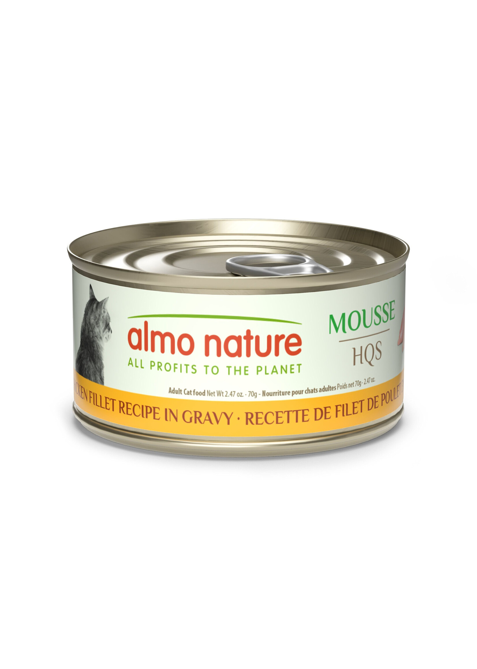 Almo Nature Almo Nature Hqs Natural Chat - Mousse, Recette De Filet De Poulet En Sauce