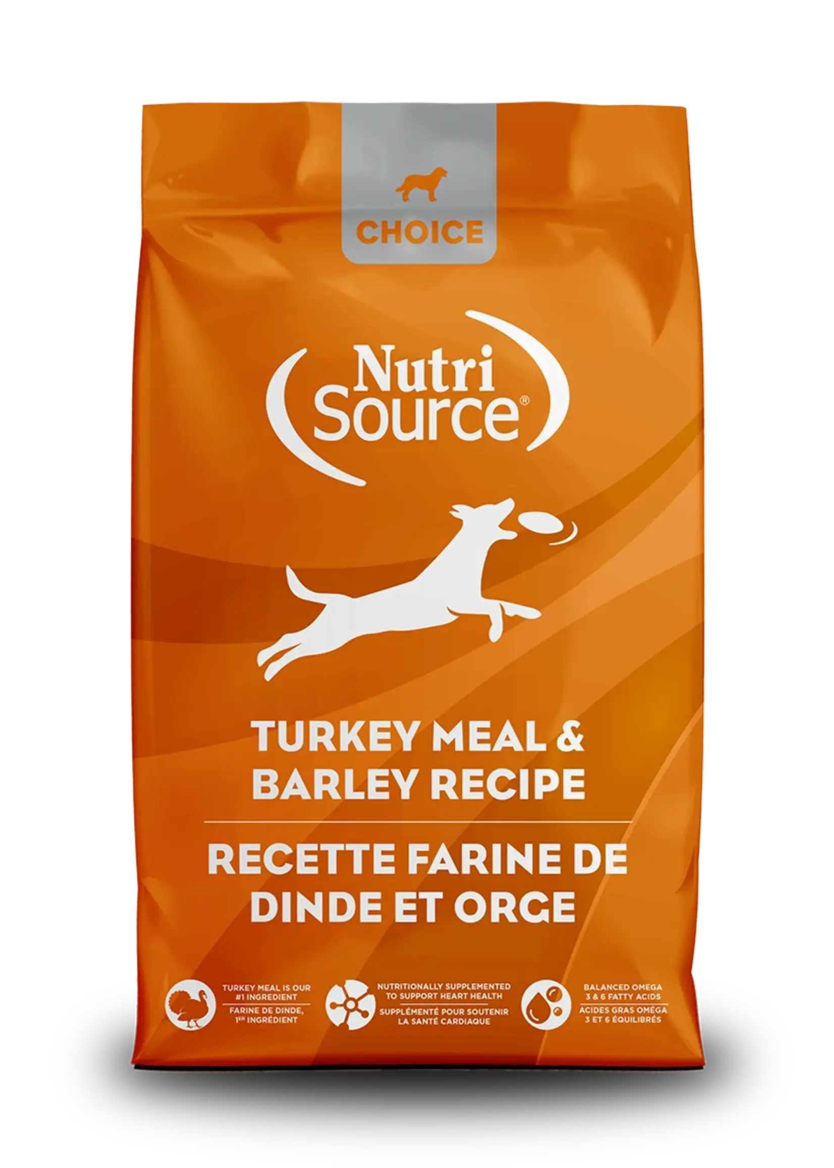 NutriSource Choice®️ Chien  dinde18.14kg