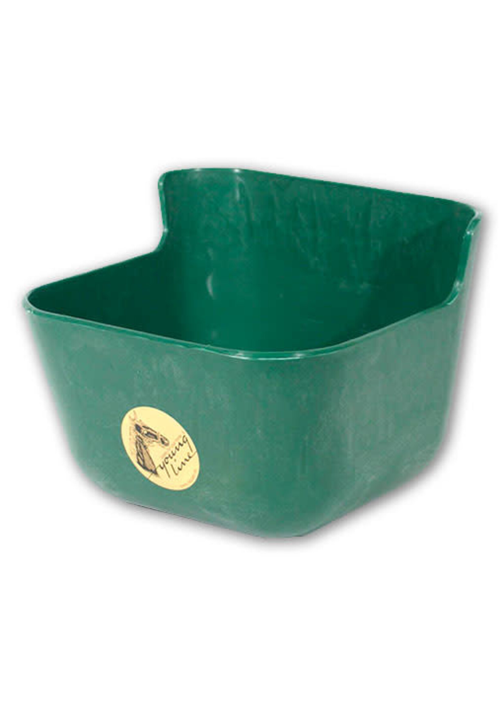 Matelevage Mangeoire en plastique robuste pour chevaux 7L.  9’’ x 10’’ x 11’’