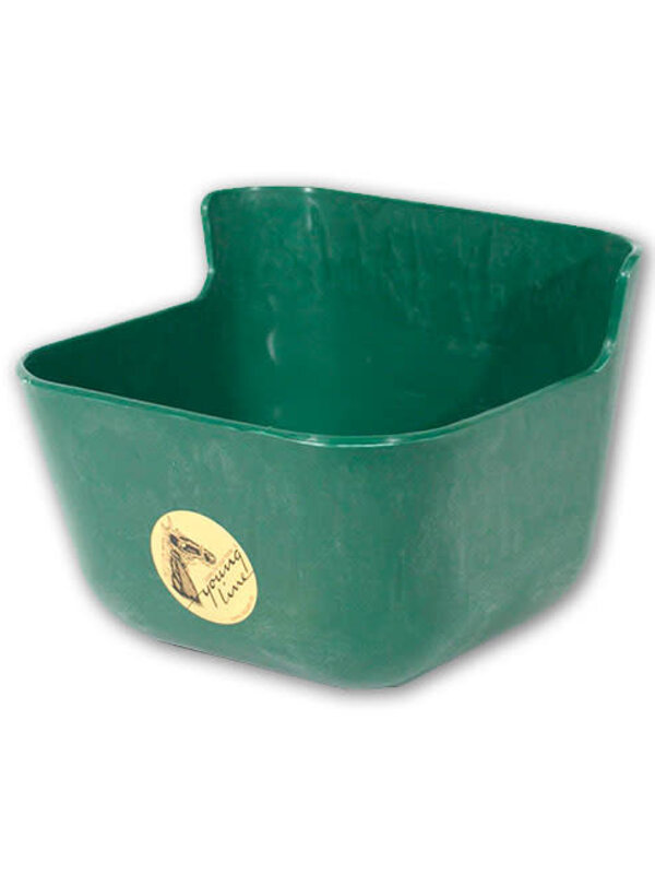 Matelevage Mangeoire en plastique robuste pour chevaux 7L.  9’’ x 10’’ x 11’’