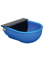 Matelevage Abreuvoir Hydra2or niveau constant 9'' bleu , de large à niveau constant   valve permettant un débit jusqu'à 6L/ min