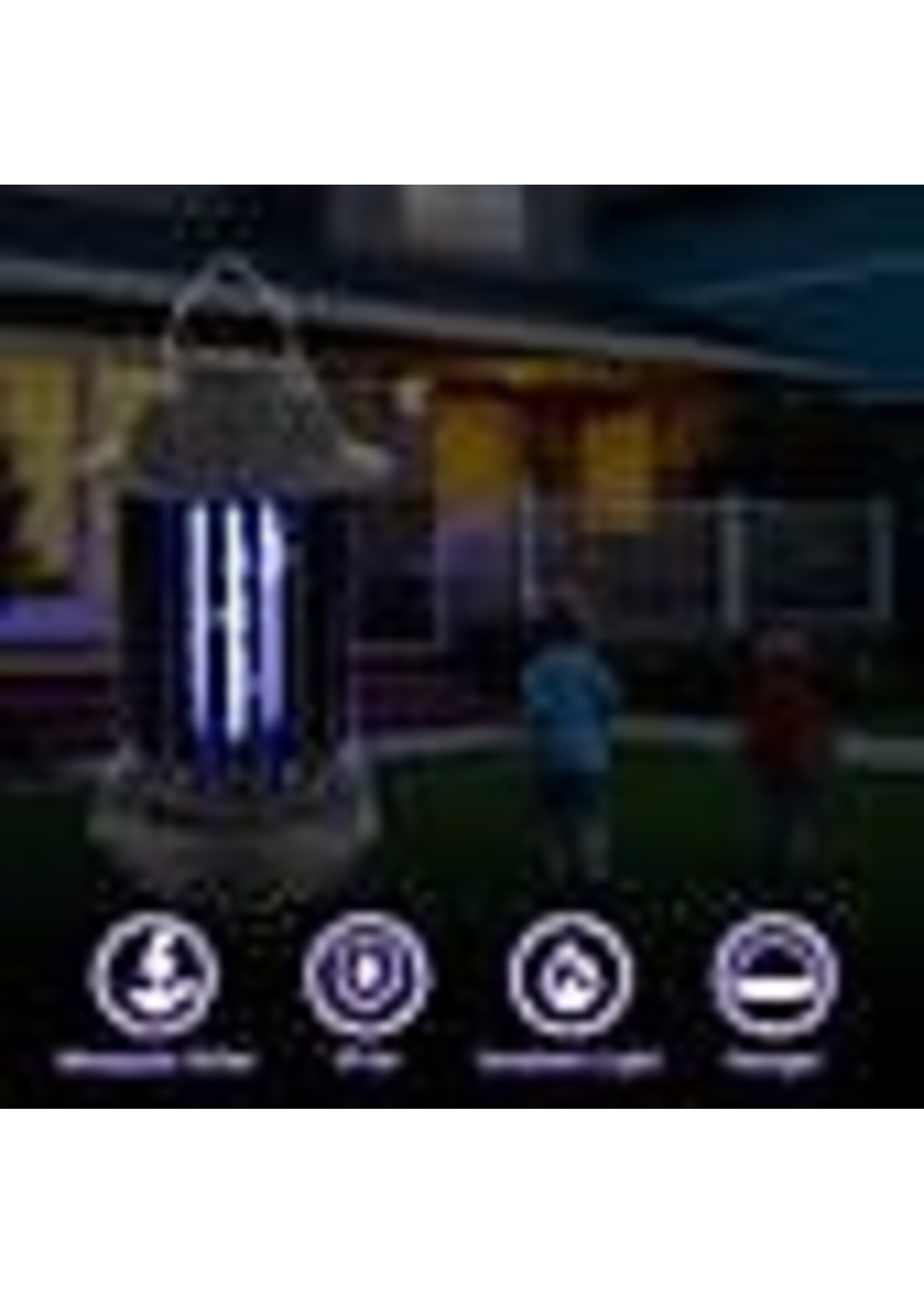 Mosquito Shield Lanterne anti-insectes intelligente MOSQUITO SHIELD