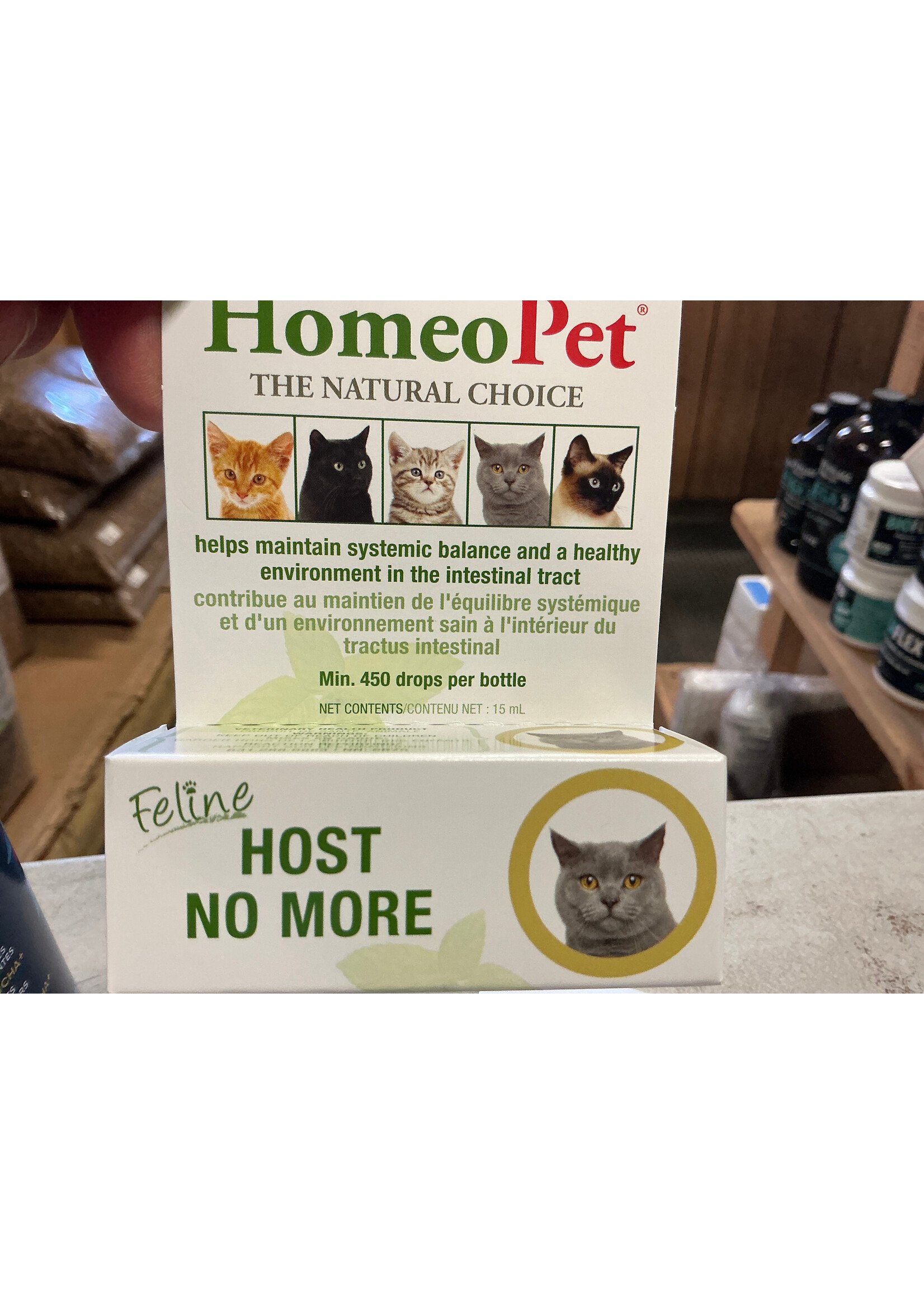 homeoPet Homéo Pet, chat host no more, 450 gouttes/bouteille