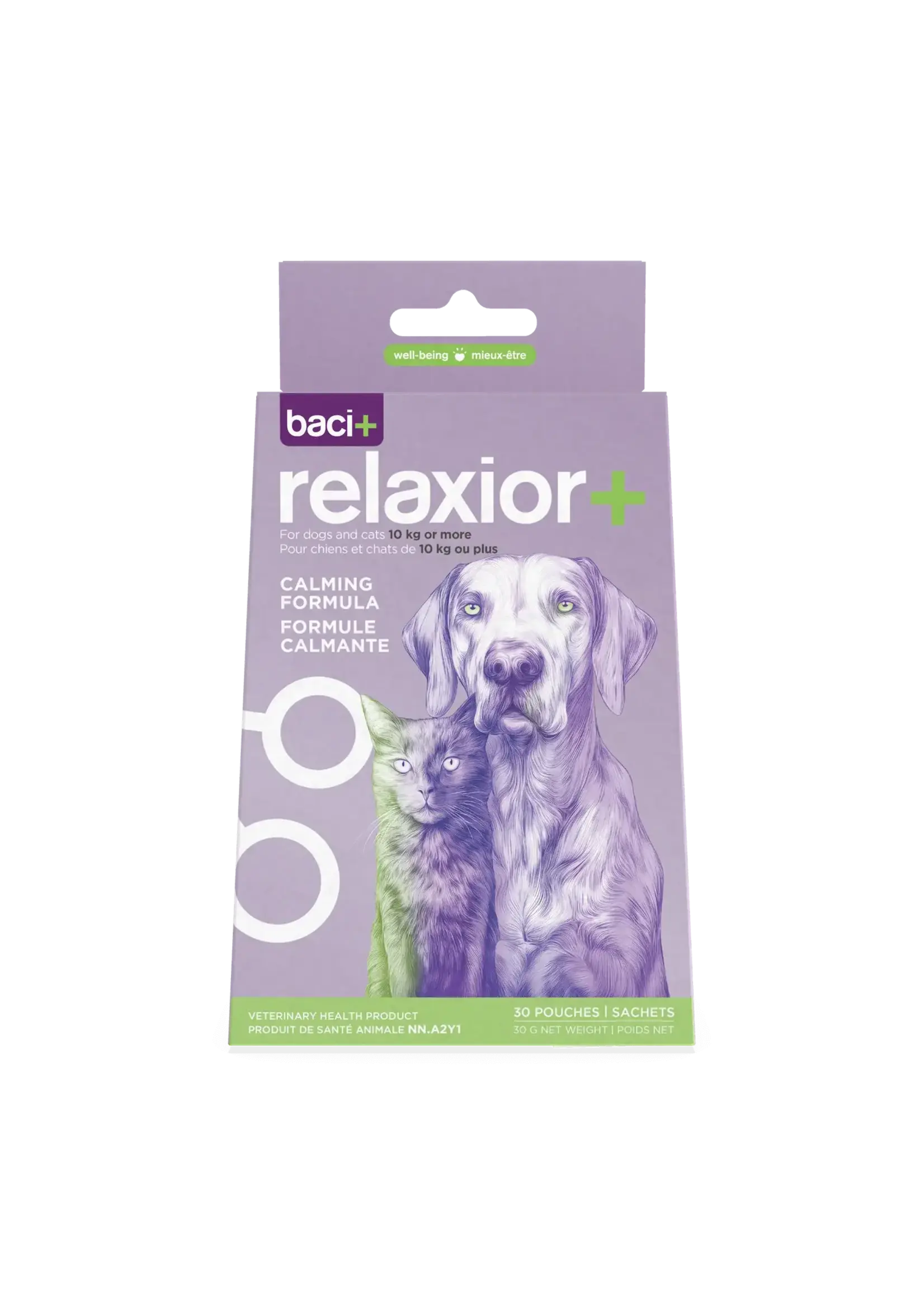 Baci+ Relaxior+ chien ou chat de 10 Kg et plus, 30 g