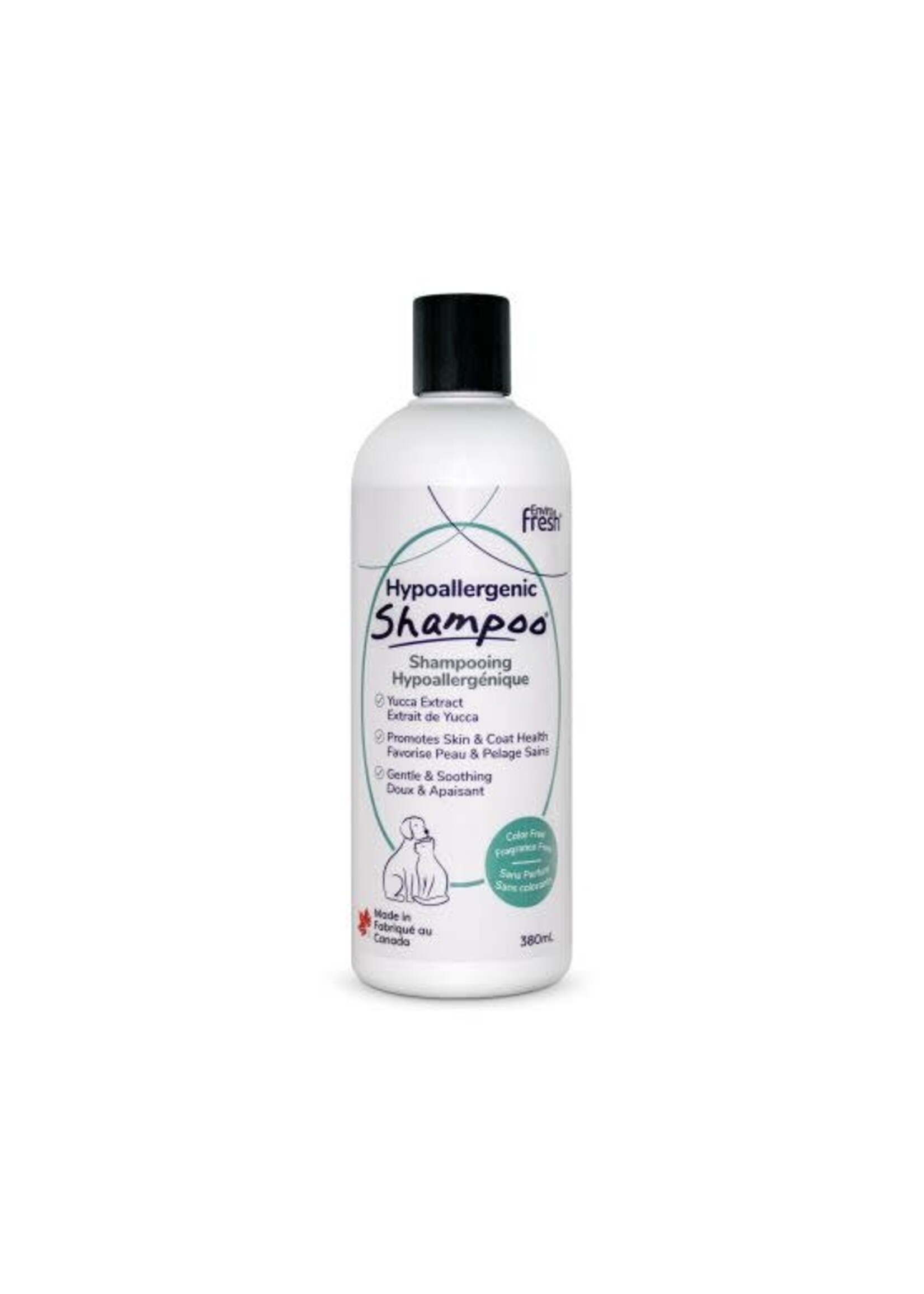 envirofresh Envirofresh Shampoing Pour Chien, Hypoallergénique, Avec Extrait De Yucca 380ml