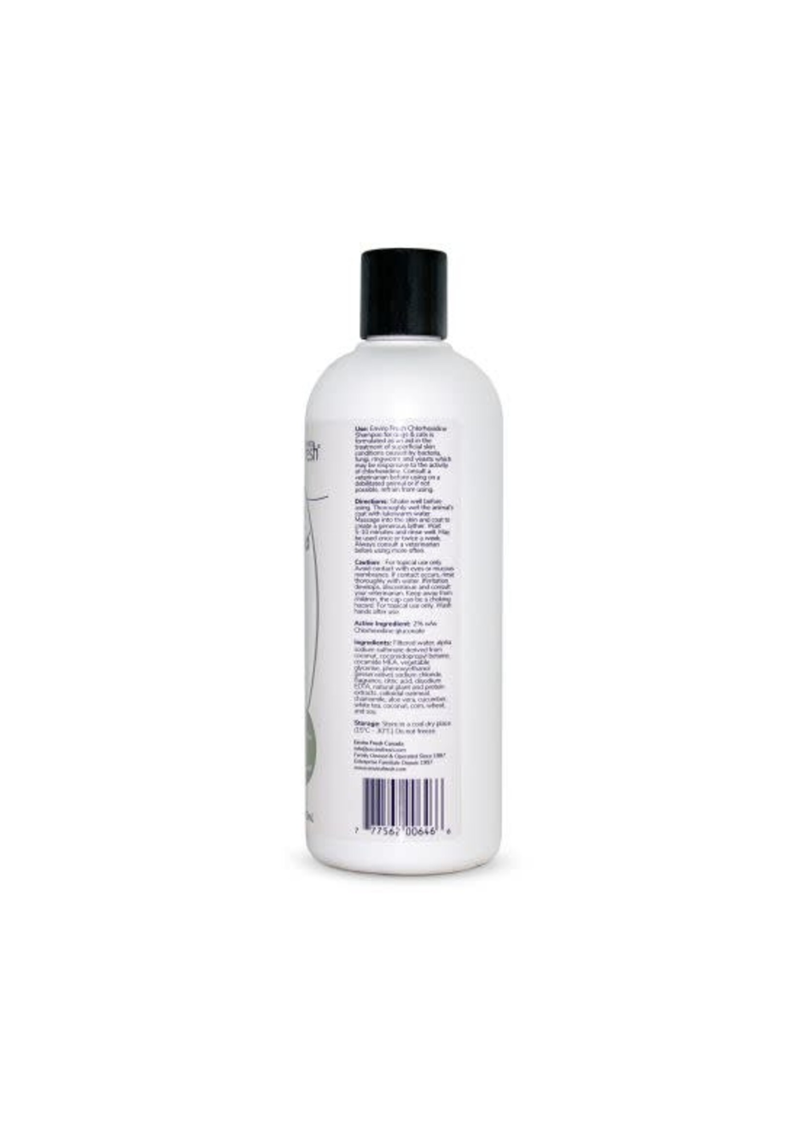 envirofresh Envirofresh Shampoing Pour Chien, Anti-démangeaisons Avec Chlorhexidine 380ml