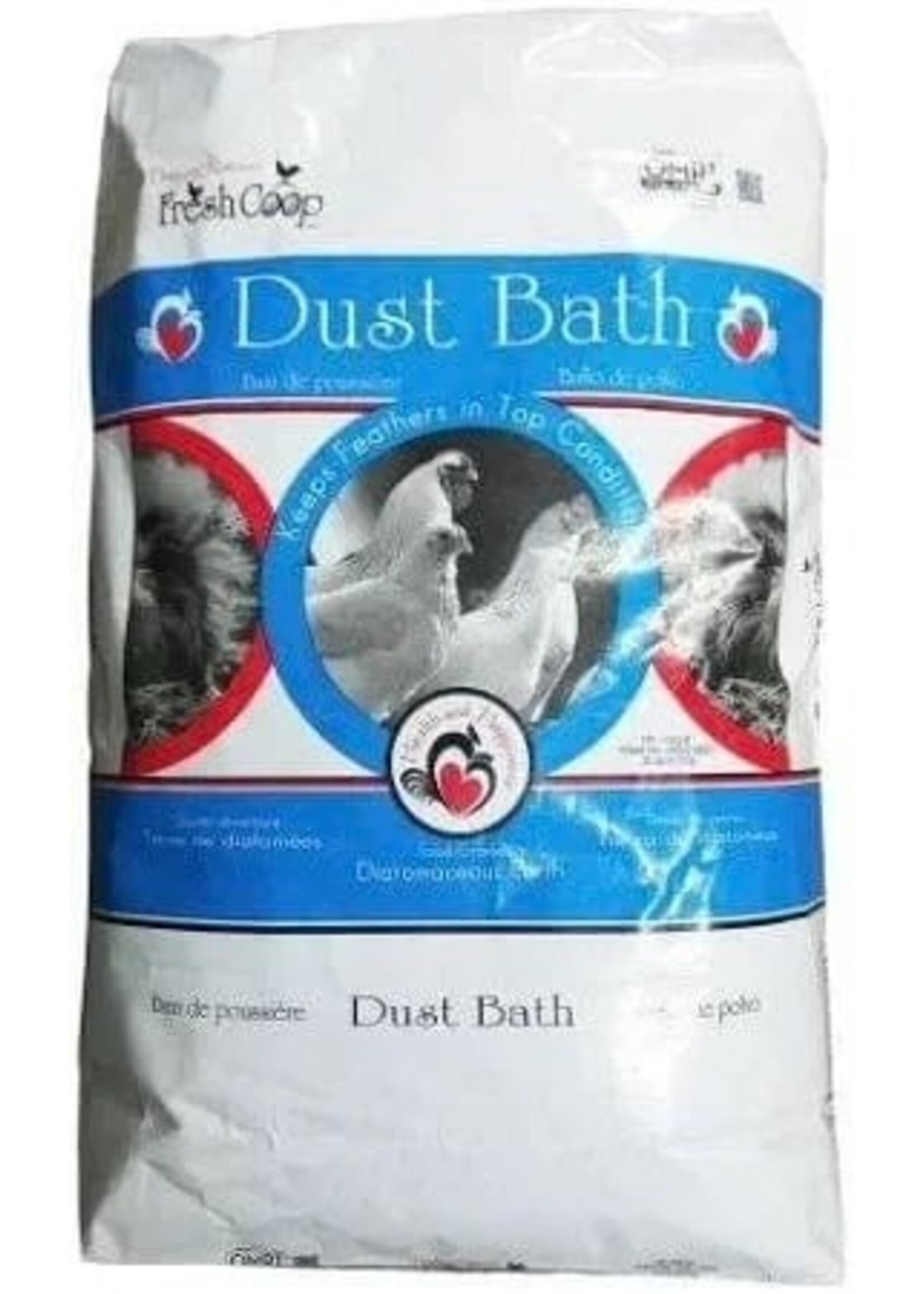 Fresh coop Bain de poussiere 6lbs av/terre diatomée