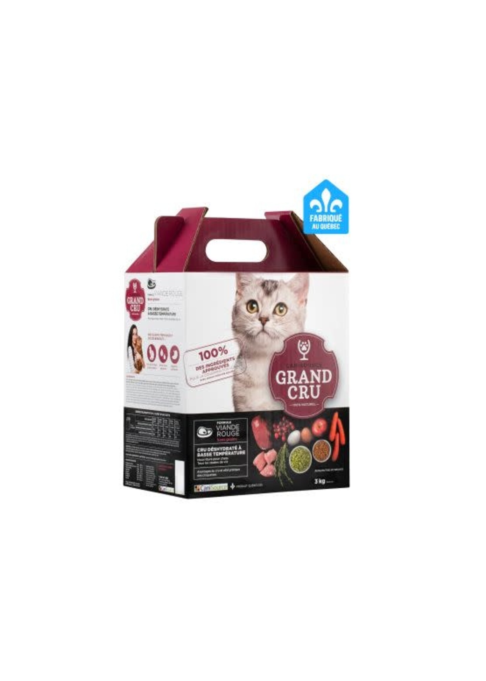 Canisource Canisource Grand Cru Nourriture Pour Chat - Viande Rouge 3 Kg