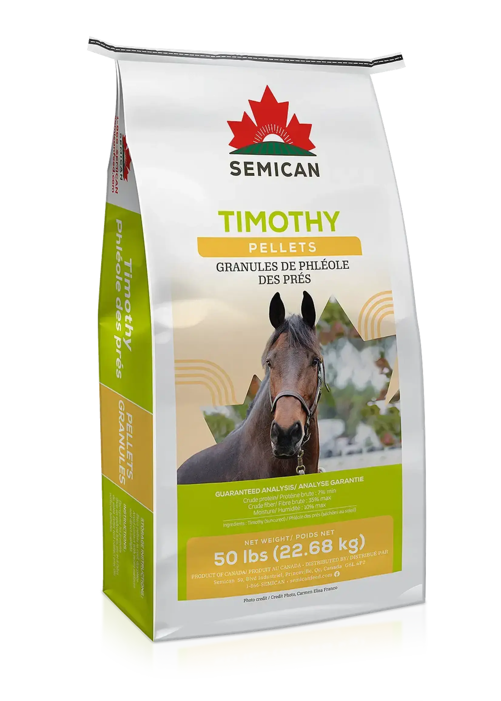 Semican Granules de mil 50 lbs (22.68Kg), (se)