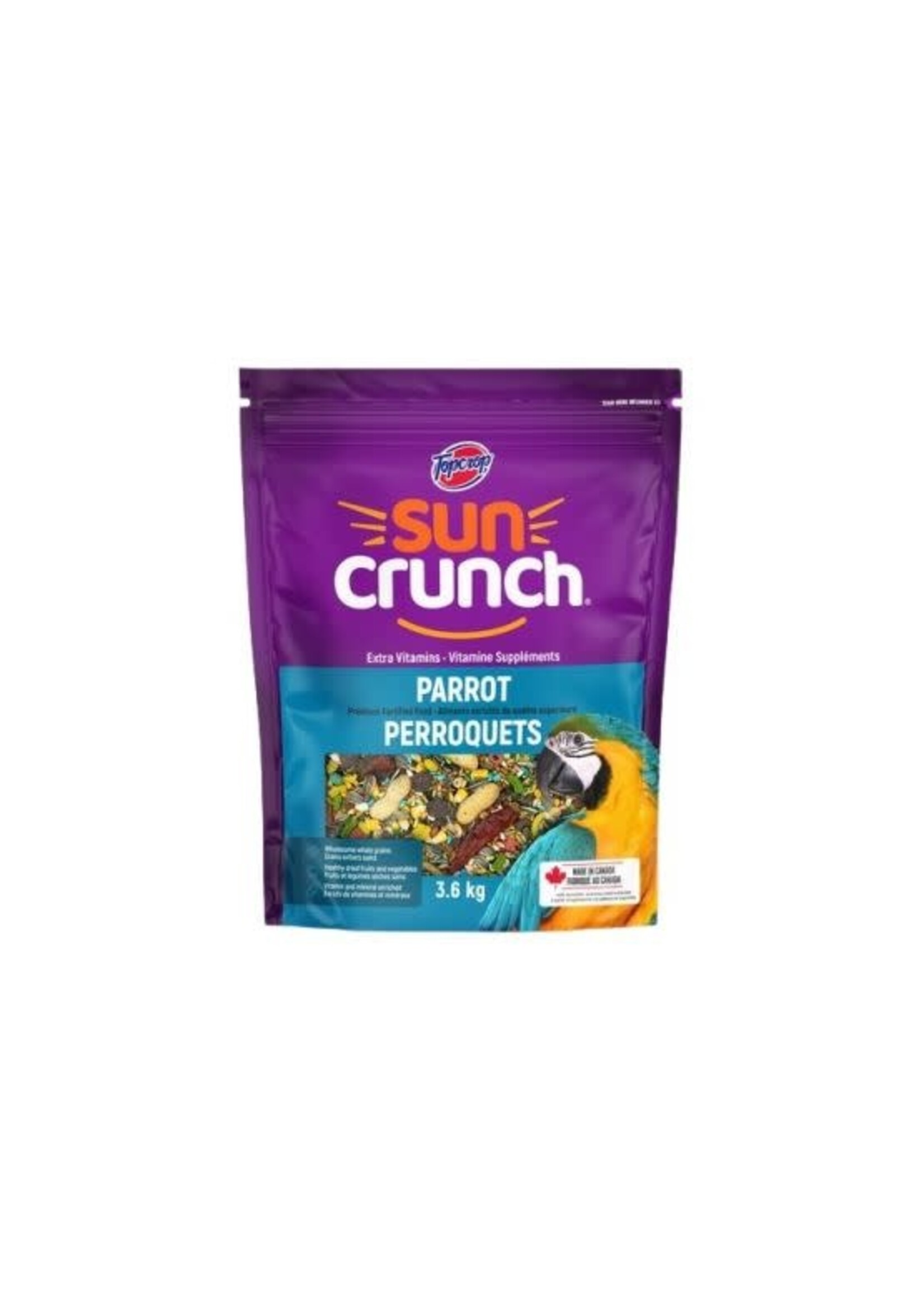 Topcrop Topcrop Suncrunch, Nourriture Pour Oiseaux - Perroquet 3,6 Kg