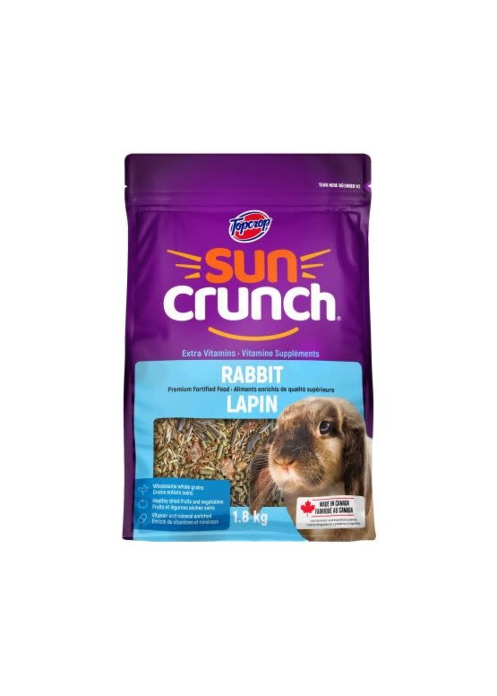 Topcrop Topcrop Suncrunch, Nourriture Pour Rongeurs - Lapin 1.8 Kg