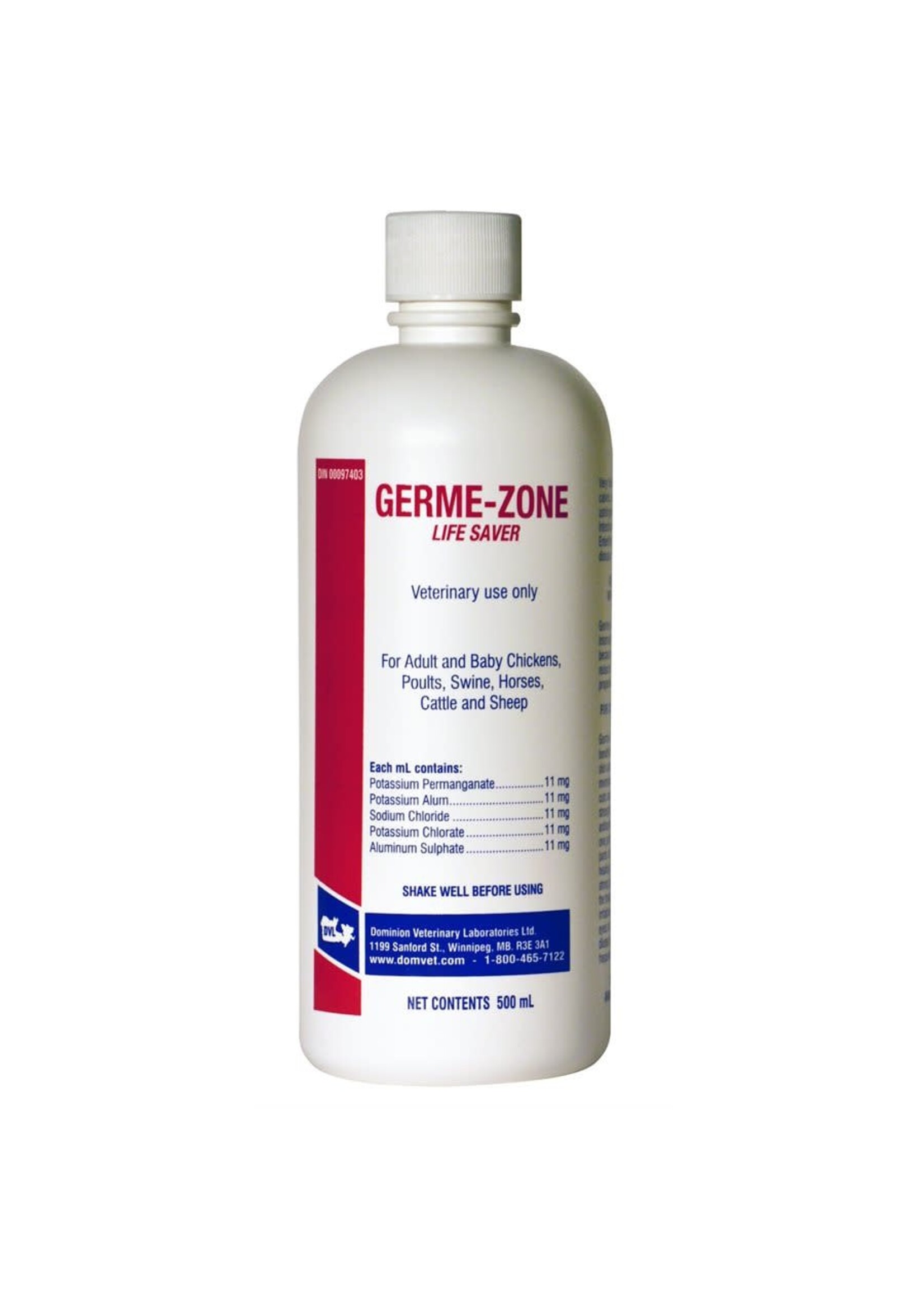 DVL Solution antiseptique Germe-Zone, 500 ml