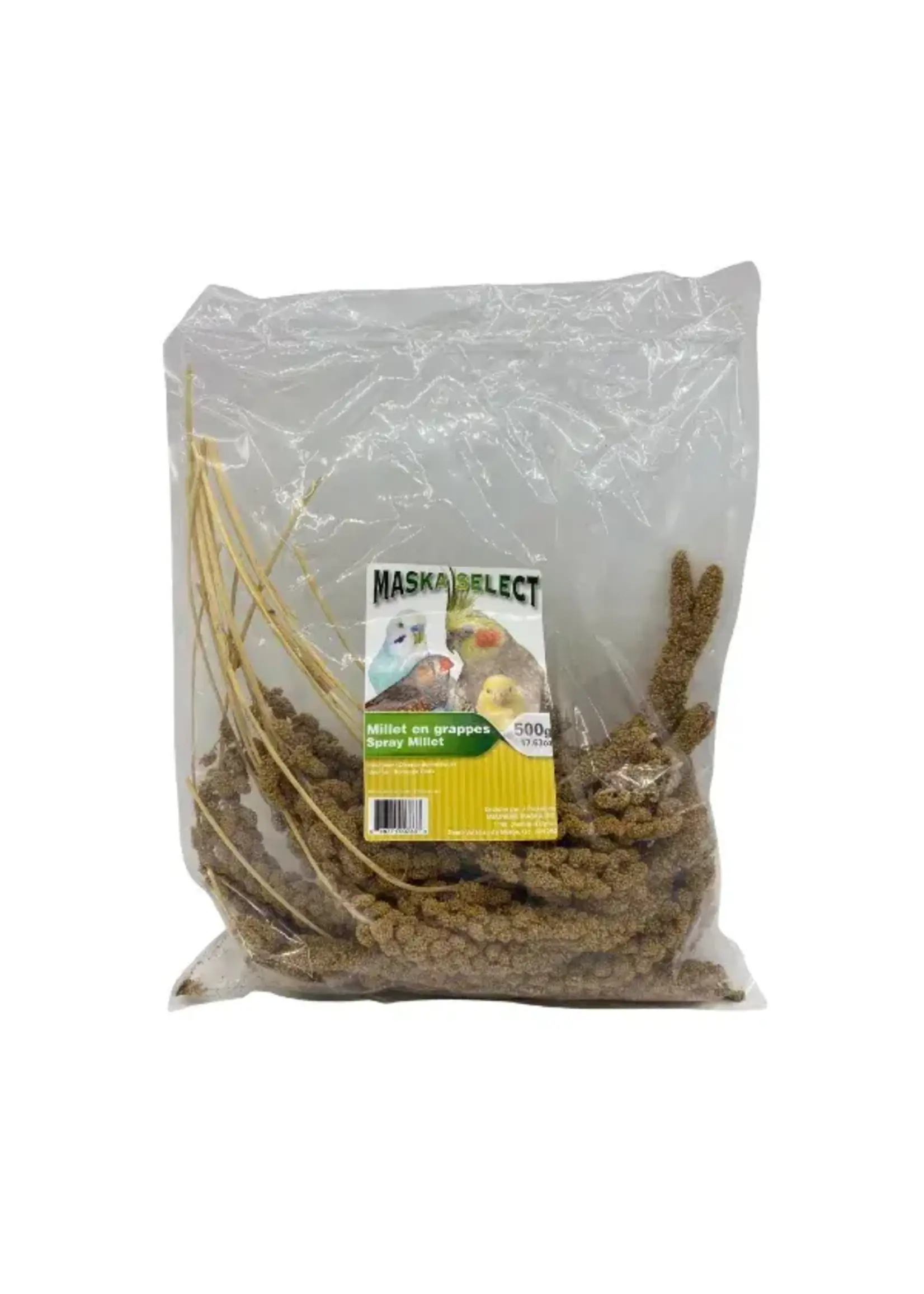 Maska Select Millet en grappe | Gâterie pour oiseaux | Maska Select