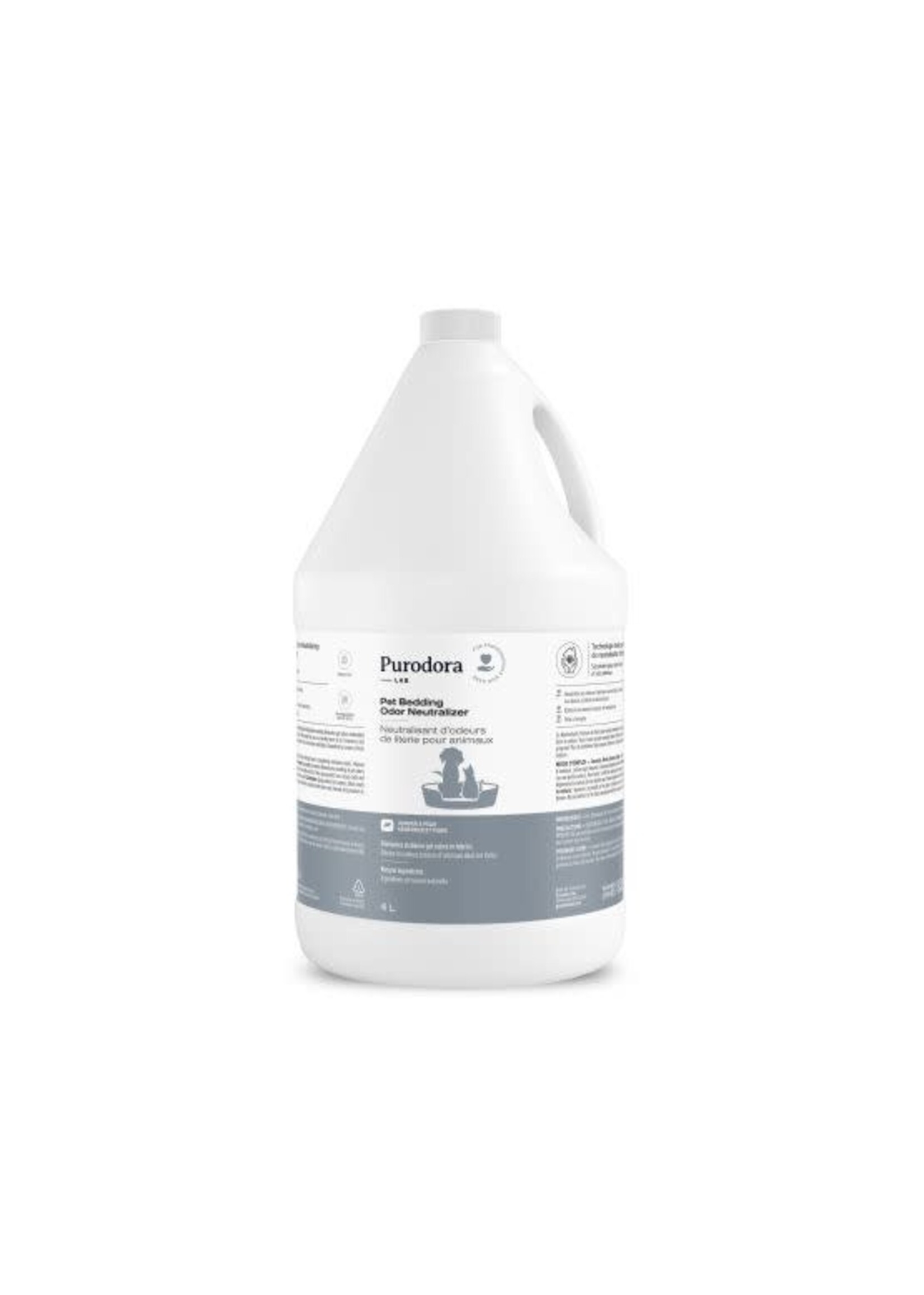 Purodora Purodora Lab, Neutralisant D'odeurs De Literie Pour Animaux 4 Litres