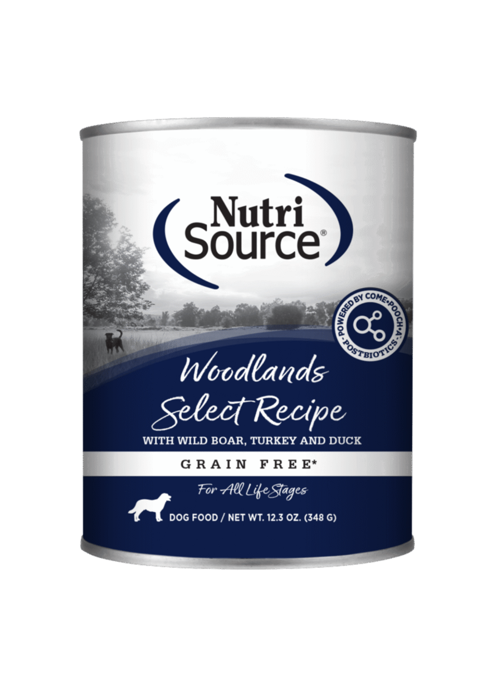 nutri source Conserve | Chien | Sanglier | 348 g | Sans Grains | NutriSource