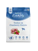 pure vita Nourriture sèche pour chien | Dinde et canneberge | Pure-Vita, 1.81 kg