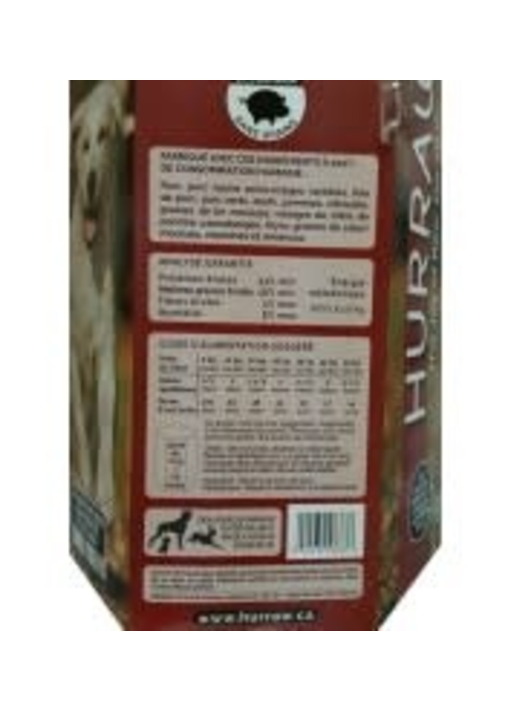 Hurraw Hurraw au Porc 2.3kg