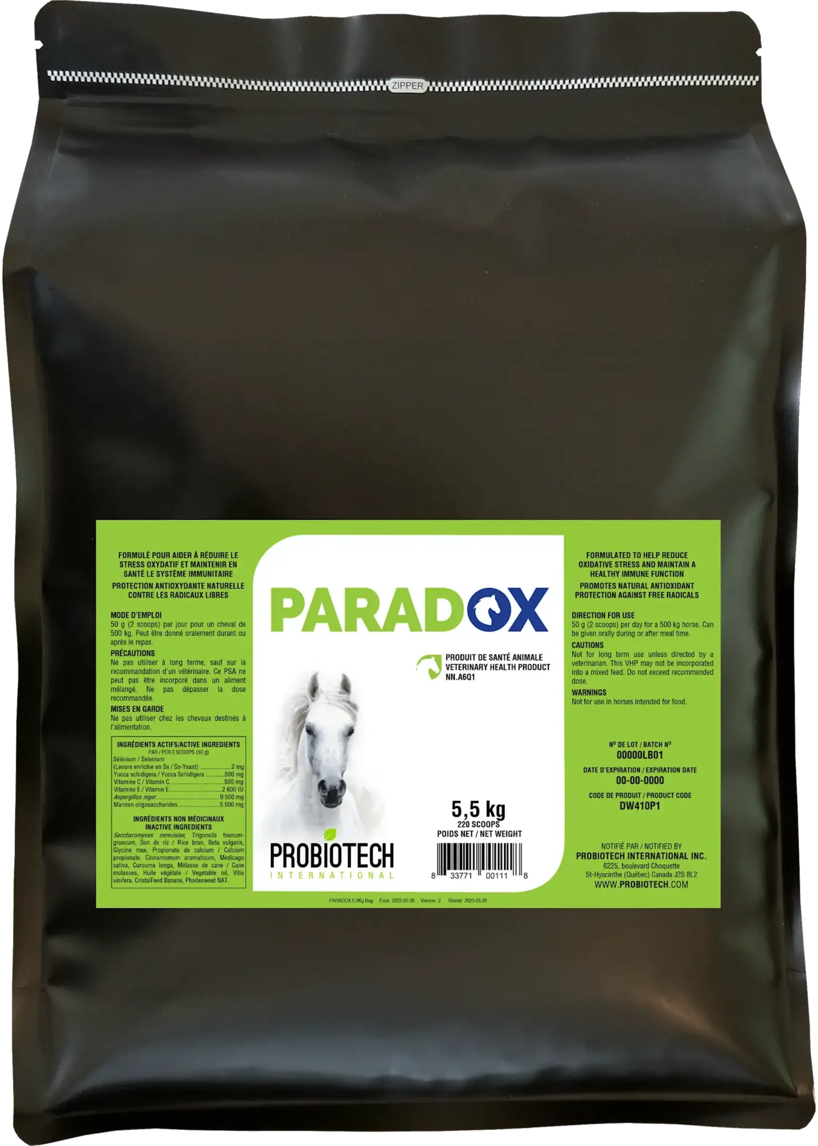Probiotech Supplément équin paradox 5.5kg