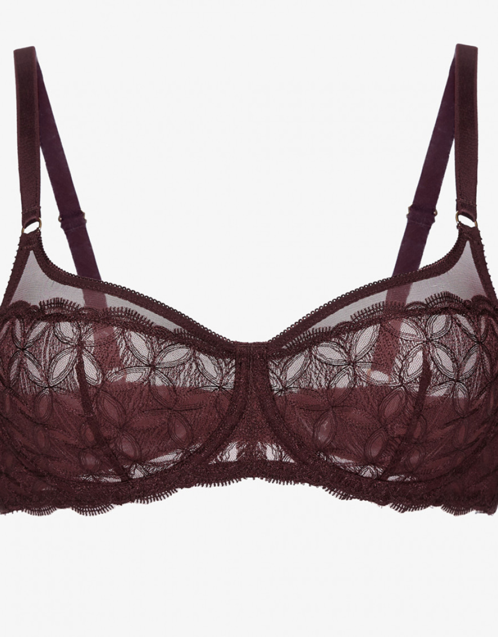 Ajour Corretto Chocolate Bra - Bisou Lingerie