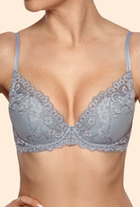 Ajour Ajour Calypso Icy Grey Push-Up Bra w/ Inserts