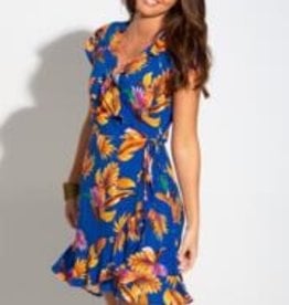 Pour Moi Pour Moi Woven Wrap Beach Dress