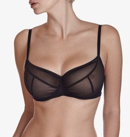 Ajour Ajour Long Black Soft Bra