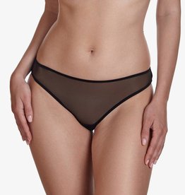 Ajour Ajour Long Black Panties