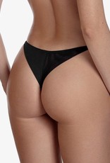 Ajour Ajour Long Black Thong