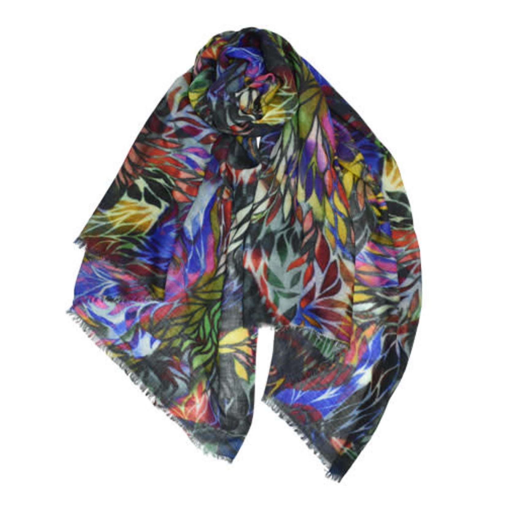 Tiffiney Digital Dahlia Print Scarf