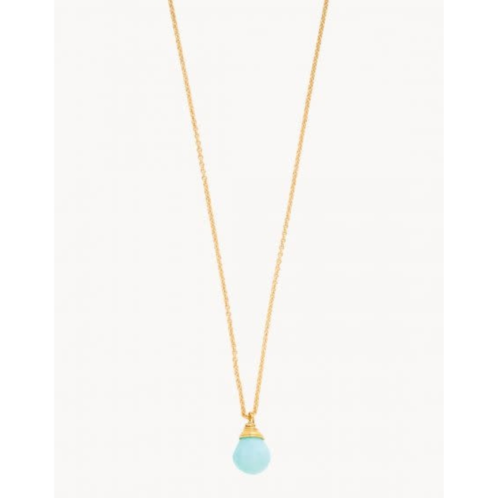 Spartina Sea La Vie Necklace 18" Relax/Water Drop