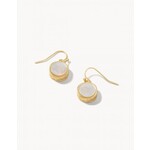 Spartina Earrings/NAIA Petite Pearlescent/Gold