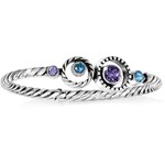 Brighton Halo Hinged Bangle