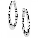 Brighton Pebble Oval Hoop Earrings