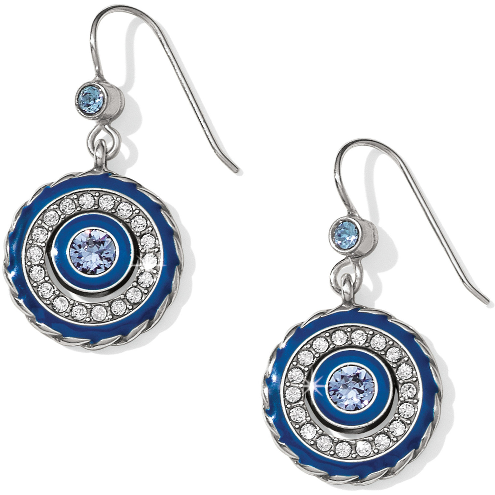Brighton Halo Eclipse French Wire Earrings