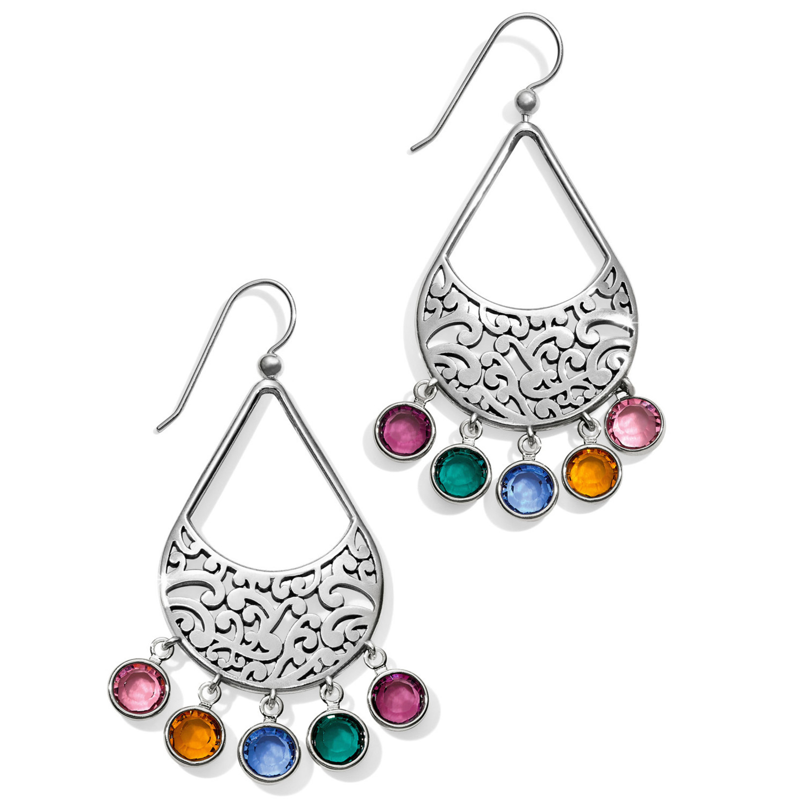 Brighton Elora Gems Drops French Wire Earrings