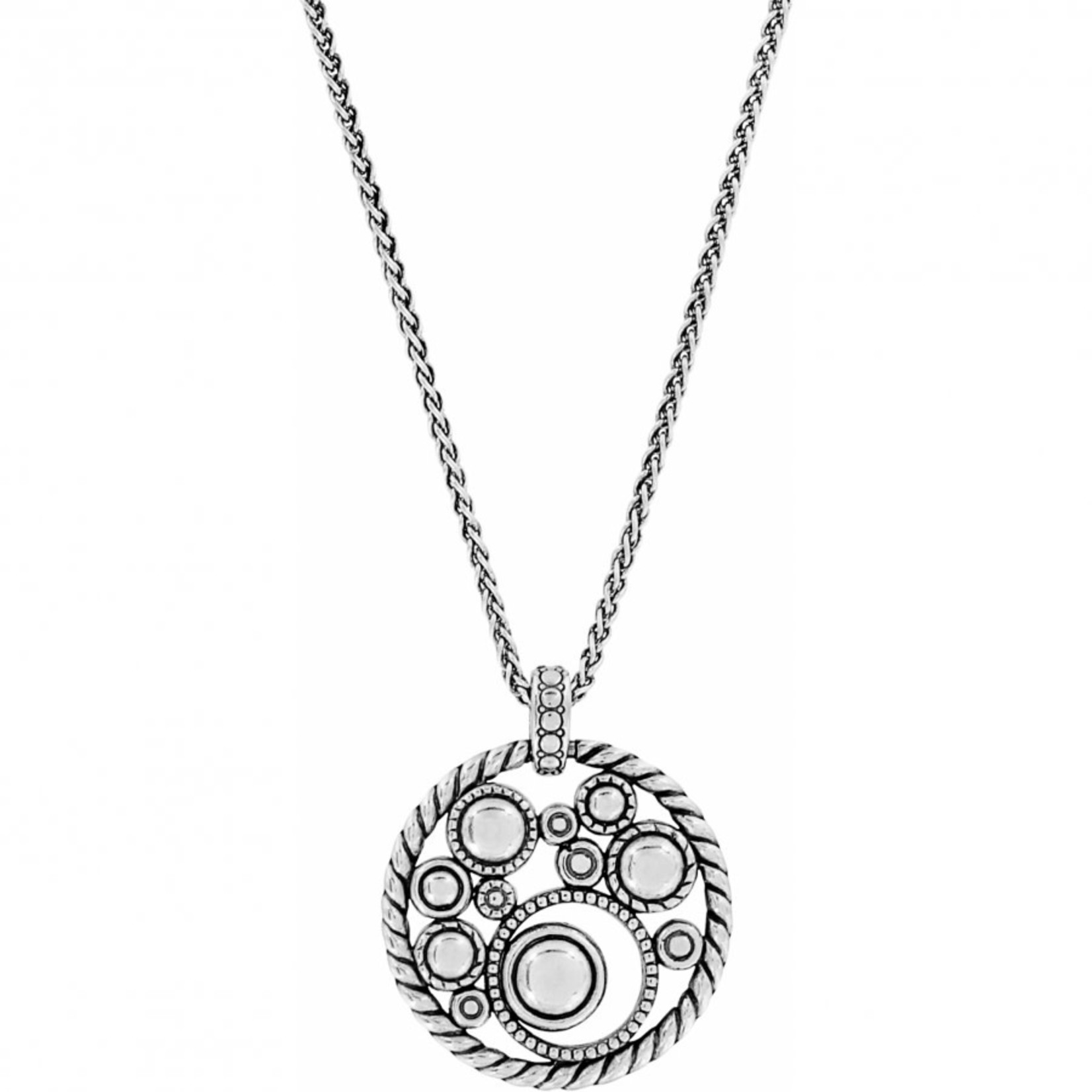 Brighton Halo Necklace Tanzanite