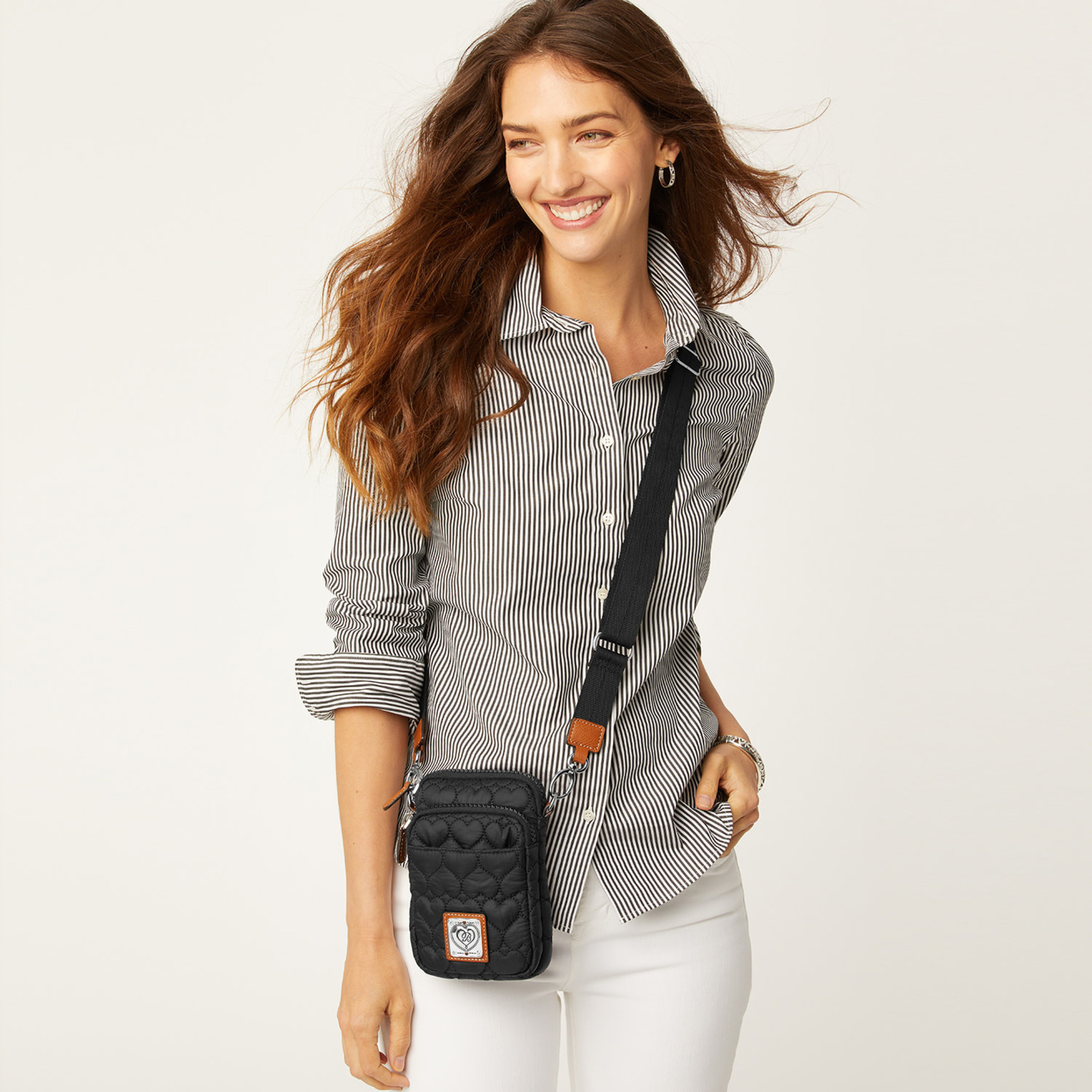 Brighton Kora Mini Utility Bag Black