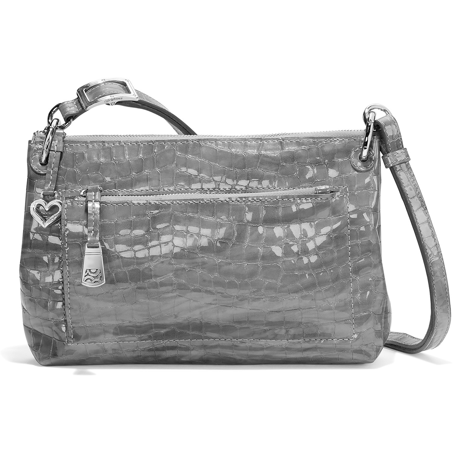 brighton crocodile purse