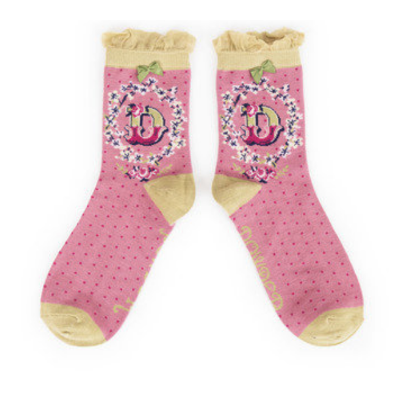 Powder Socks/Initials