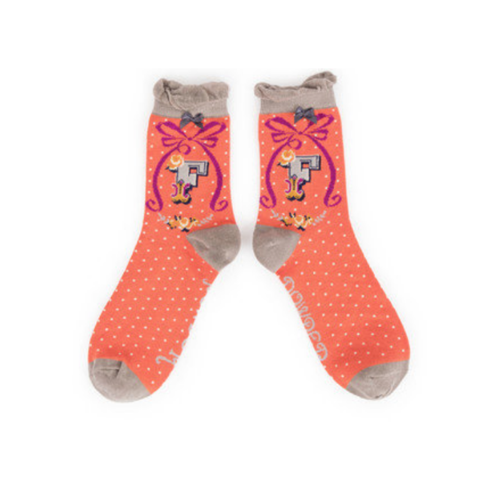 Powder Initial Socks