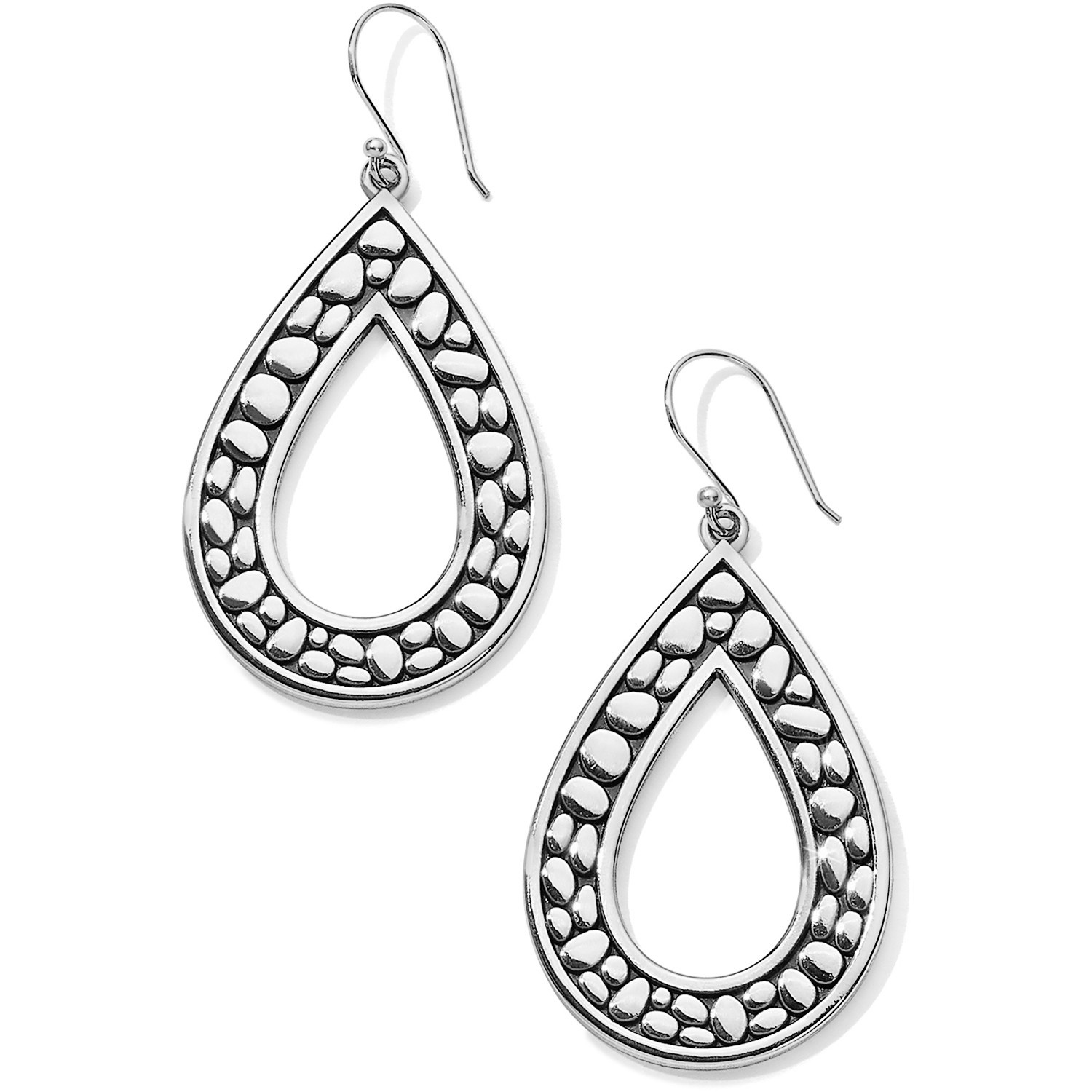 Brighton Pebble Open Teardrop Reversible Earrings - Molly's Meanderings