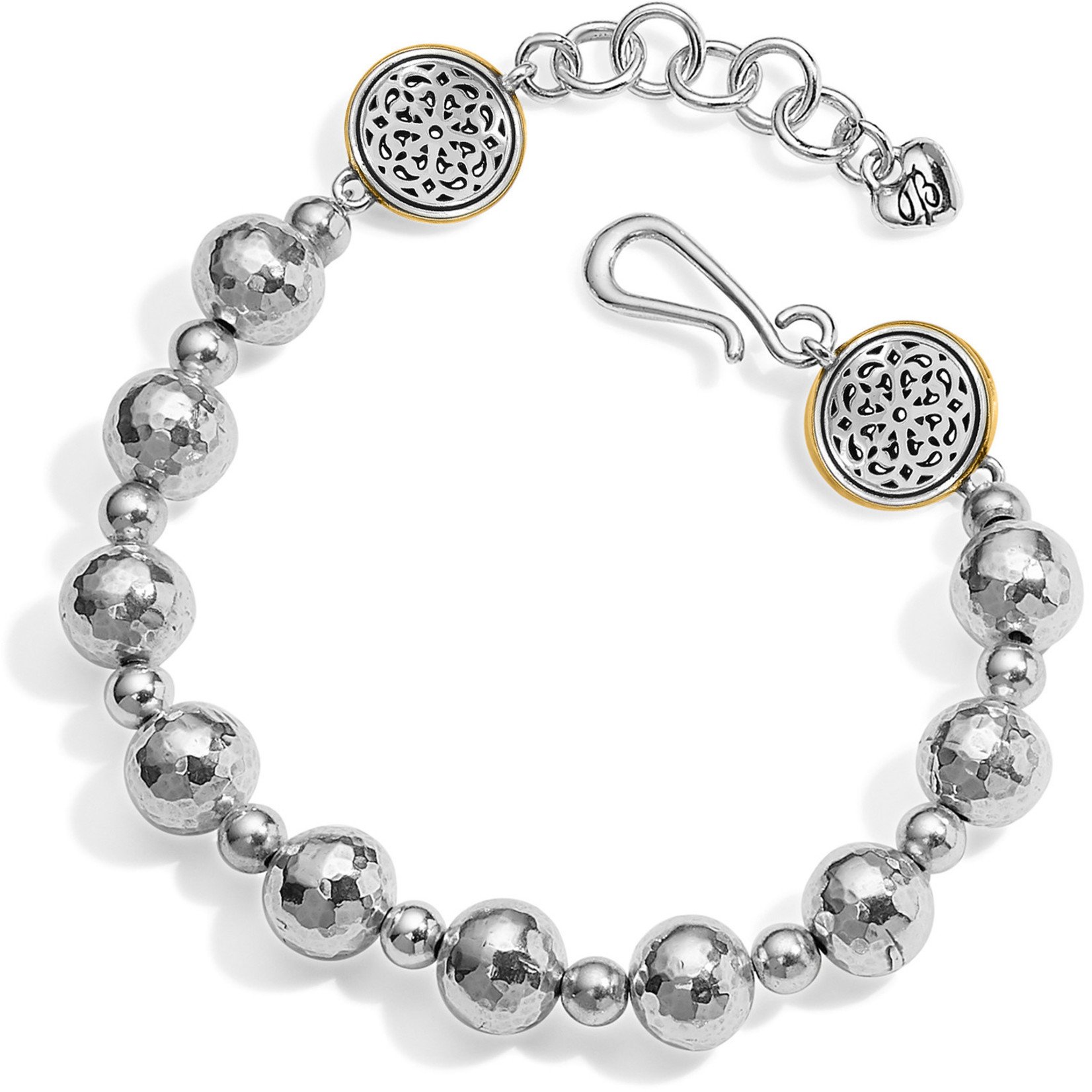 Brighton Ferrara Hammered Bead Bracelet