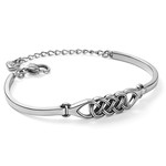 Brighton Interlok Braid Bar Bracelet